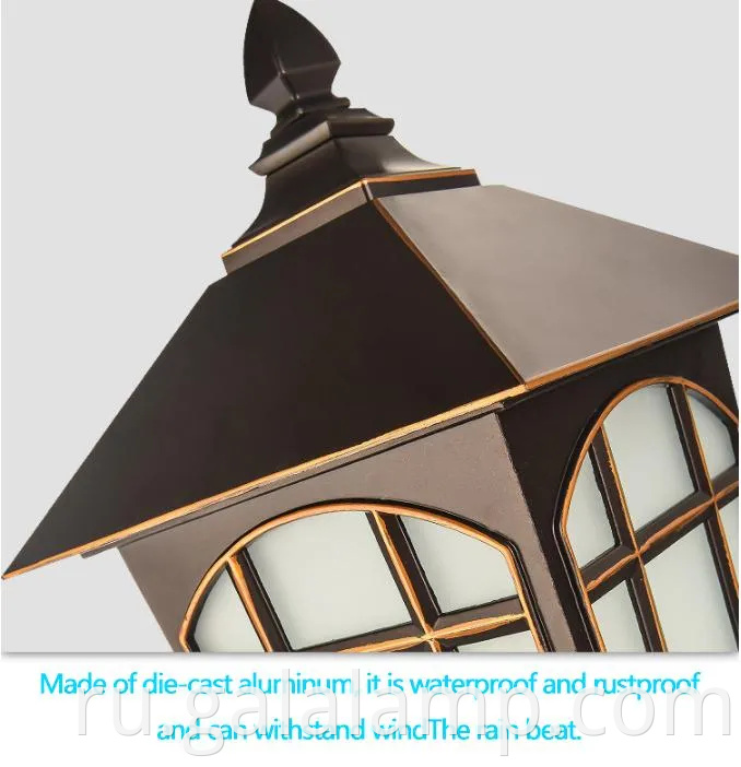 Элегантная открытая водонепроницаемая светодиодная настенная лампа для коридоров